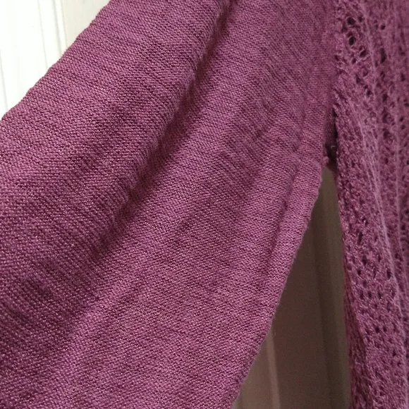 NWT-Sonoma-Women's Large Plum Coverup - Picture 5 of 10